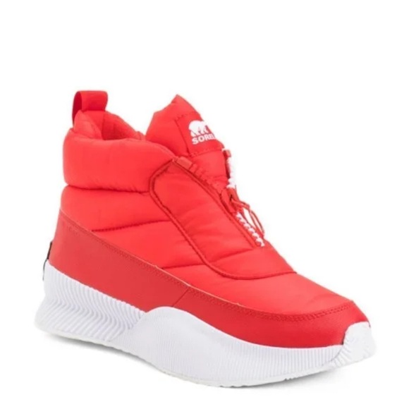 NIB SOREL WOMEN'S OUT N ABOUT PUFFER WATERPROOT ZIP UP ANKLE WINTER BOOTS - Picture 3 of 3